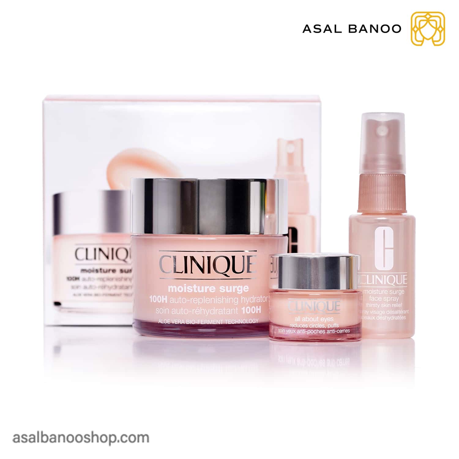 ست آبرسان کلینیک dewy glow