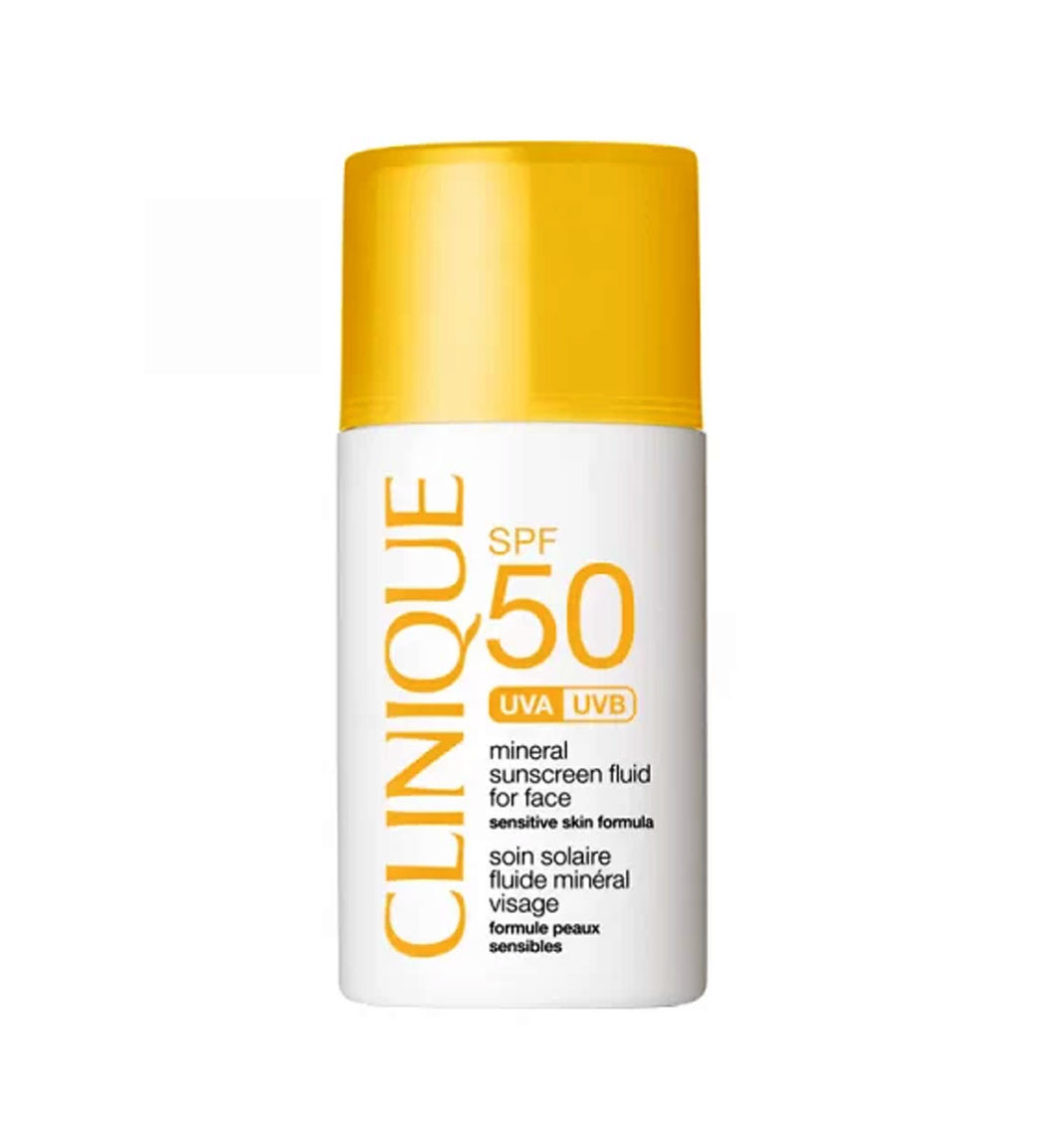 فلوئید ضد آفتاب دارای spf 50 مدل Mineral حجم 30 میل