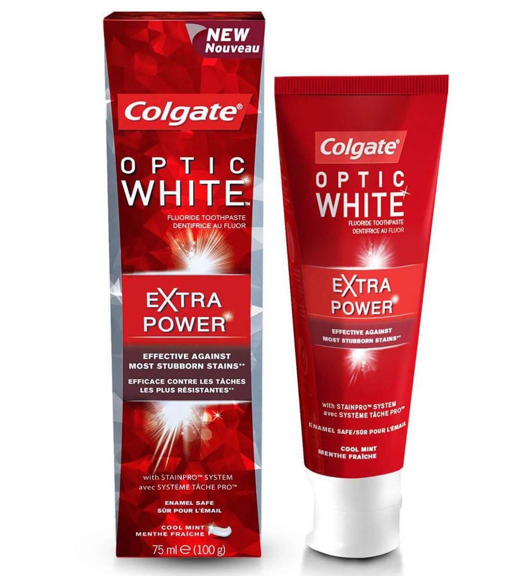 خمیر دندان مدل Optic White حجم 75میل