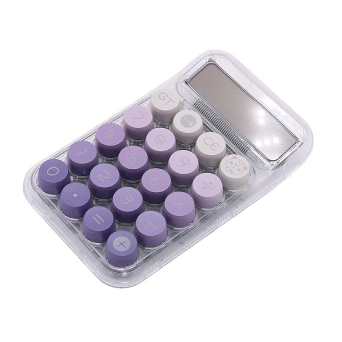 ماشین حساب شفاف رنگی کد 421-13