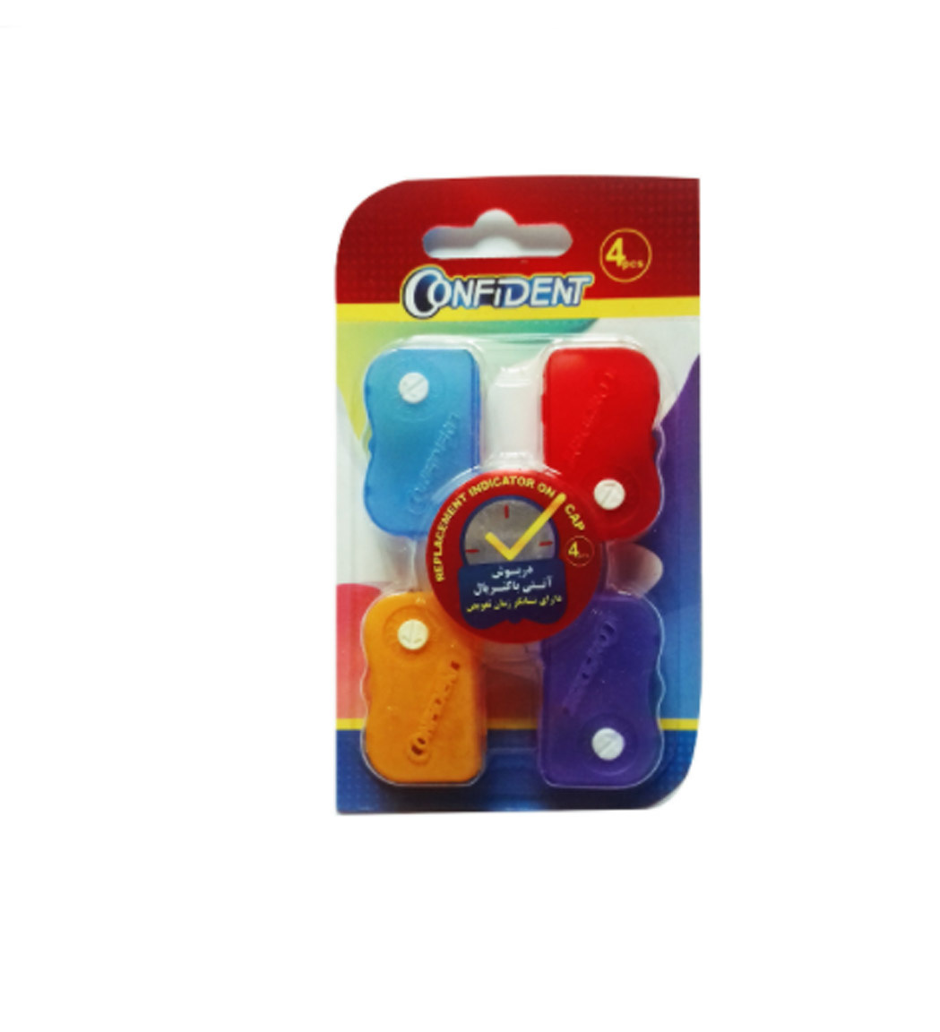 در پوش آنتی باکتریال مسواک بسته 4 عددی