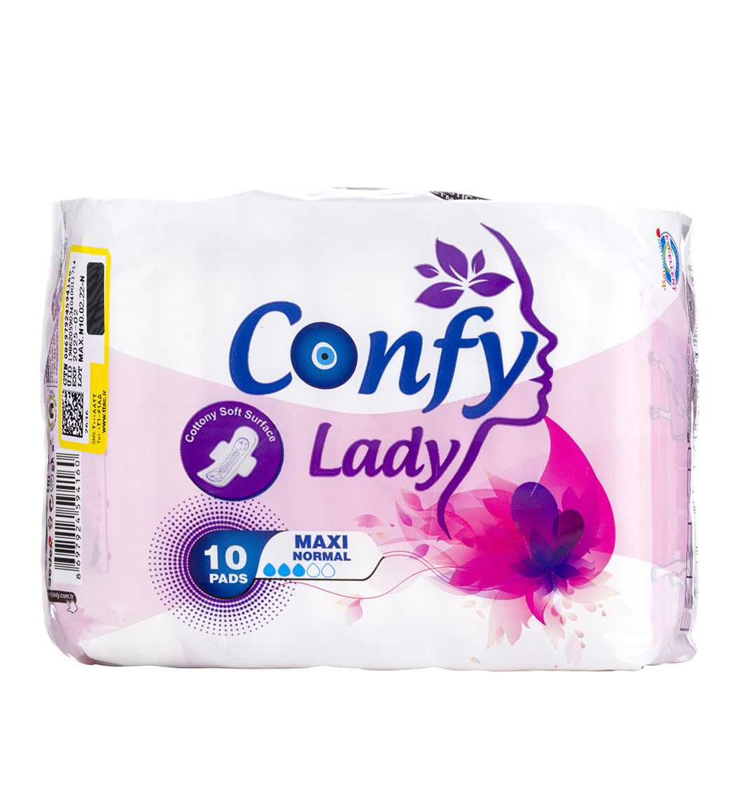 نواربهداشتی بالدار مدل Maxi سایز متوسط بسته 10عددی