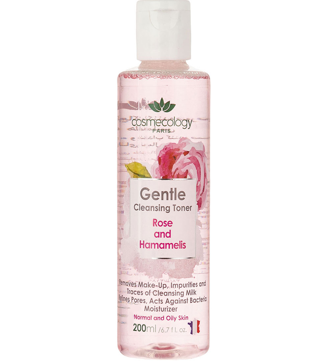 تونر پاک کننده ملایم آرایش صورت مناسب پوست نرمال و چرب 200میل