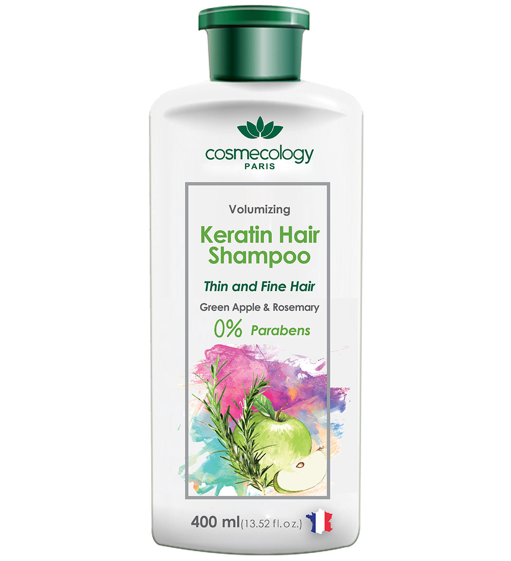 شامپو حاوی کراتین حجم دهنده موی سر 400میل