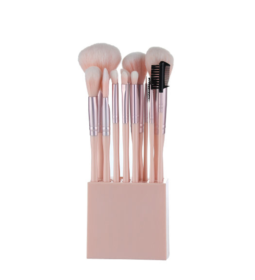 ست براش 14 عددی کازمتیک براش همراه با استند