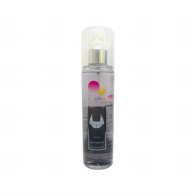 بادی اسپلش مردانه مدل Paco Rabanne Invictus حجم 240 میلی لیتر