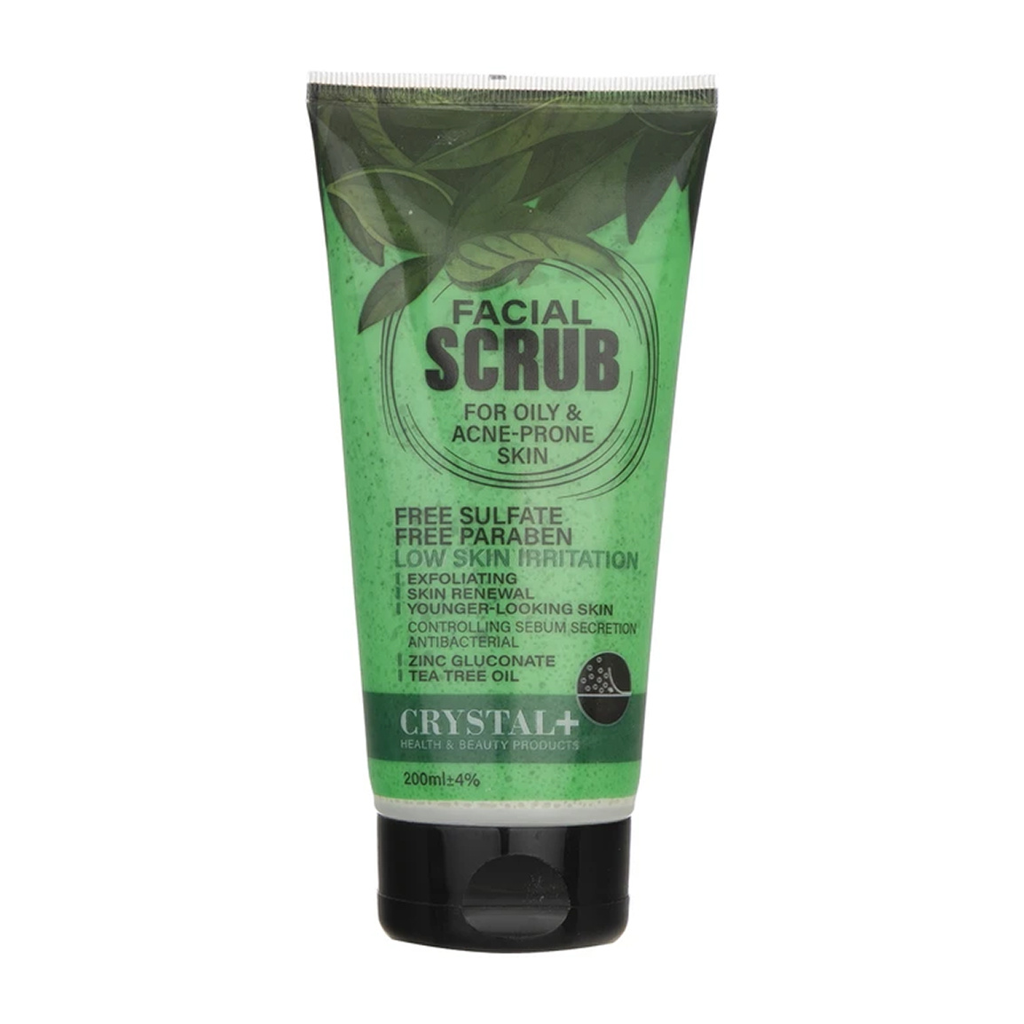 اسکراب صورت مناسب پوست چرب حجم 200 میلی لیتر