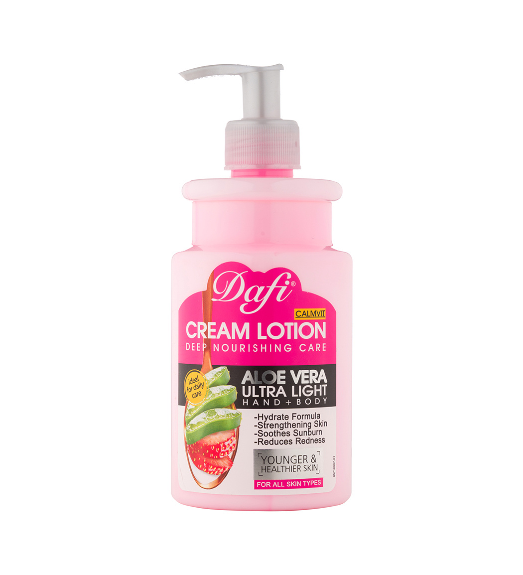 لوسیون بدن مدل توت فرنگی و آلوئه ورا 470 میل