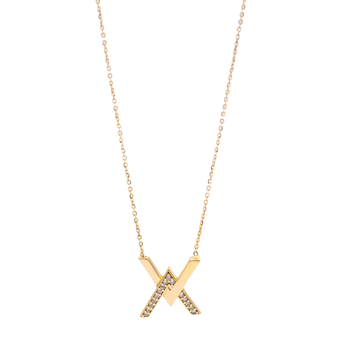 گردنبند طلا مدل همسو