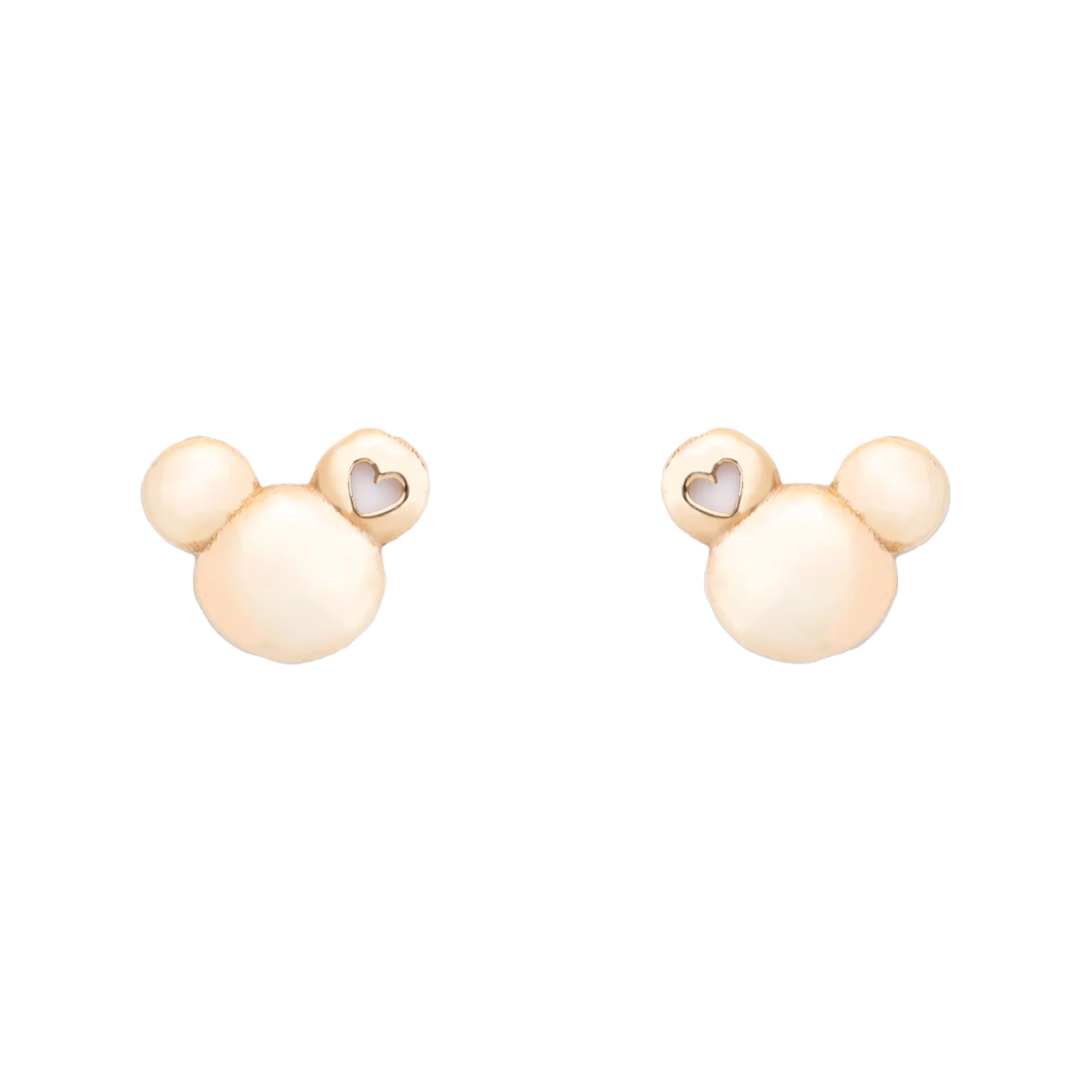 گوشواره طلا مدل میکی LOVE