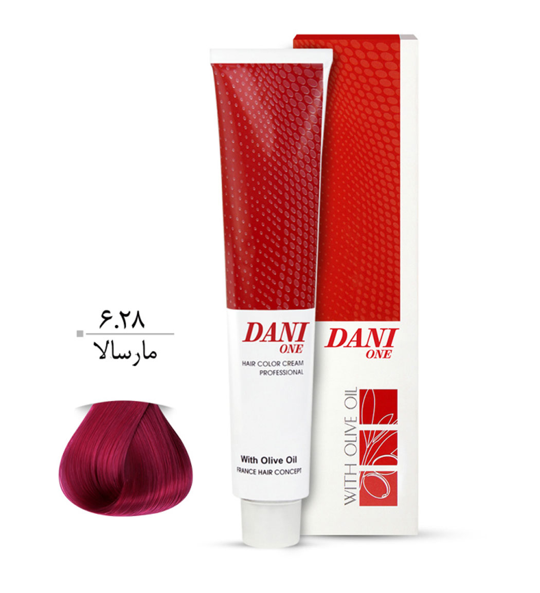 رنگ مو سری شنگرفی حجم 100 میل