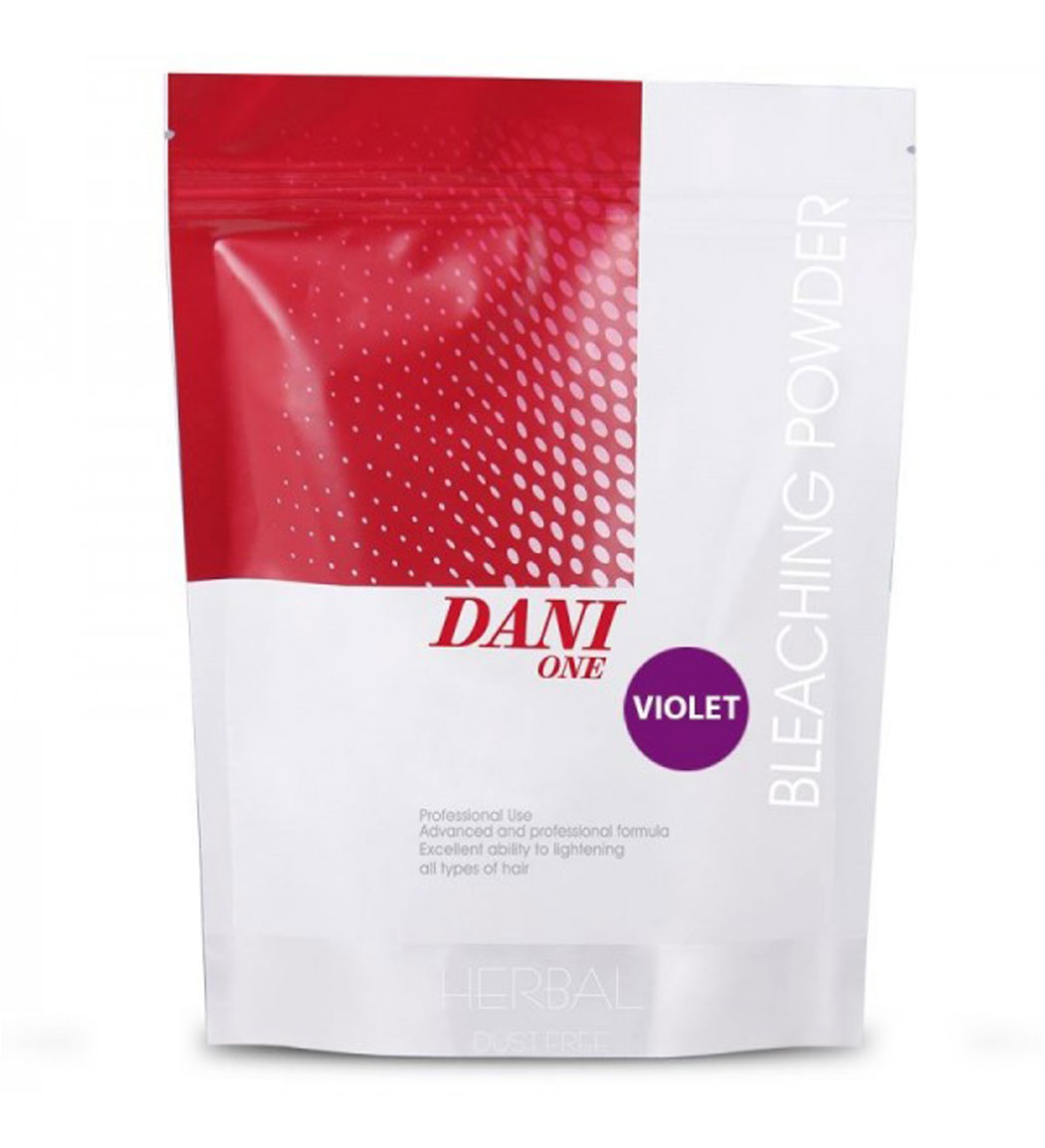 پودر دکلره رنگ بنفش حجم 250 گرم