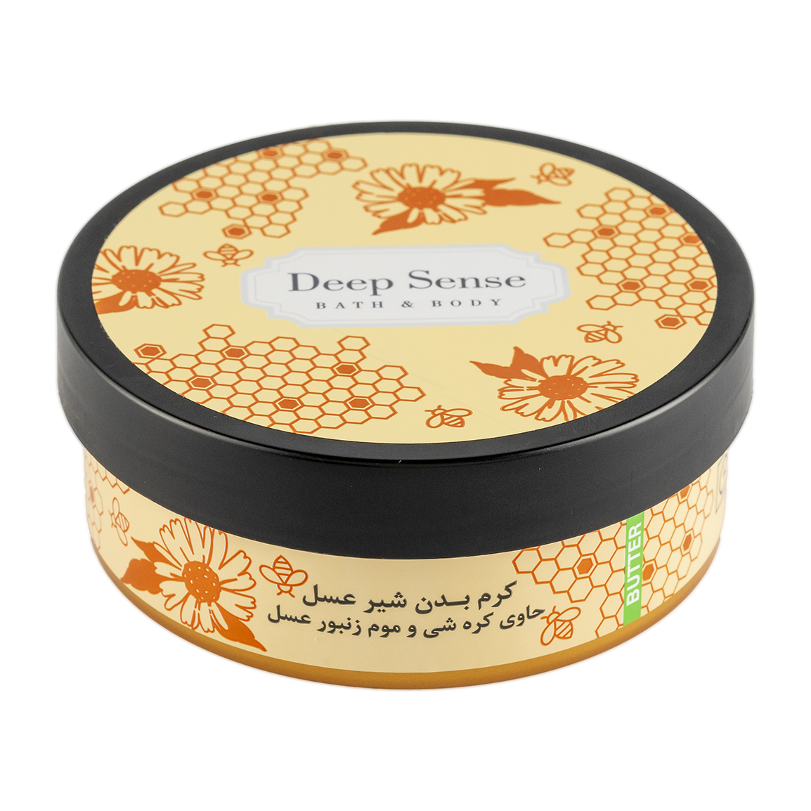 کره بدن (کرم مرطوب کننده بدن) شیر عسل مناسب پوست معمولی تا خشک 200میل