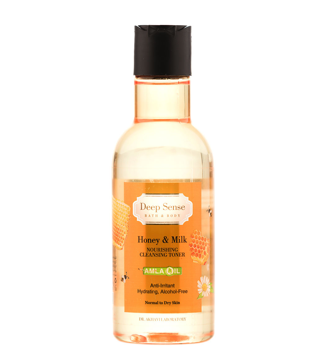 تونر پاک و مرطوب کننده پوست حاوی پروتئین شیر و عصاره عسل 160میل