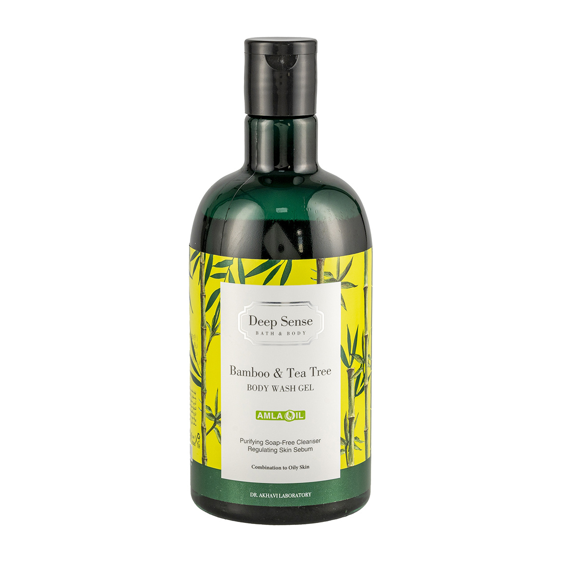 شامپو بدن حاوی عصاره درخت چای و بامبو مناسب پوست چرب حجم 400 میلی لیتر