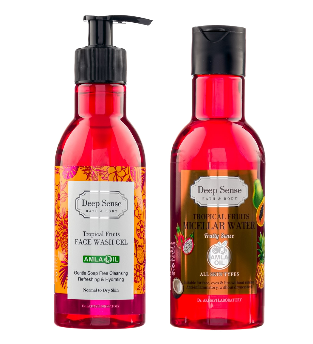 پک شستشو صورت میوه ای