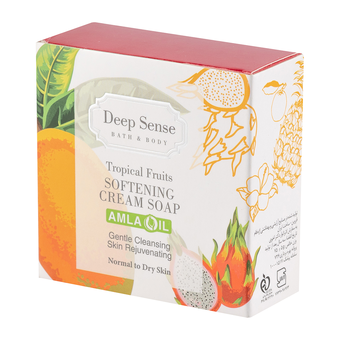 صابون کرمی مناسب پوستهای خشک و معمولی تروپیکال