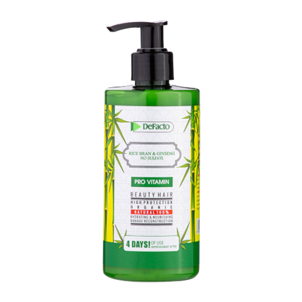 ماسک مو بدون آبکشی حاوی سبوس برنج و جنسینگ حجم 300 میلی لیتر