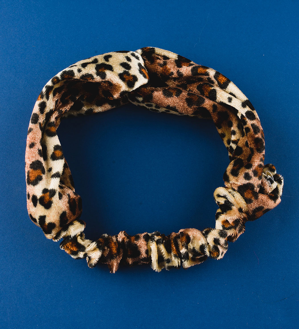 هدبند زنانه مدل پلنگی کد ANM03