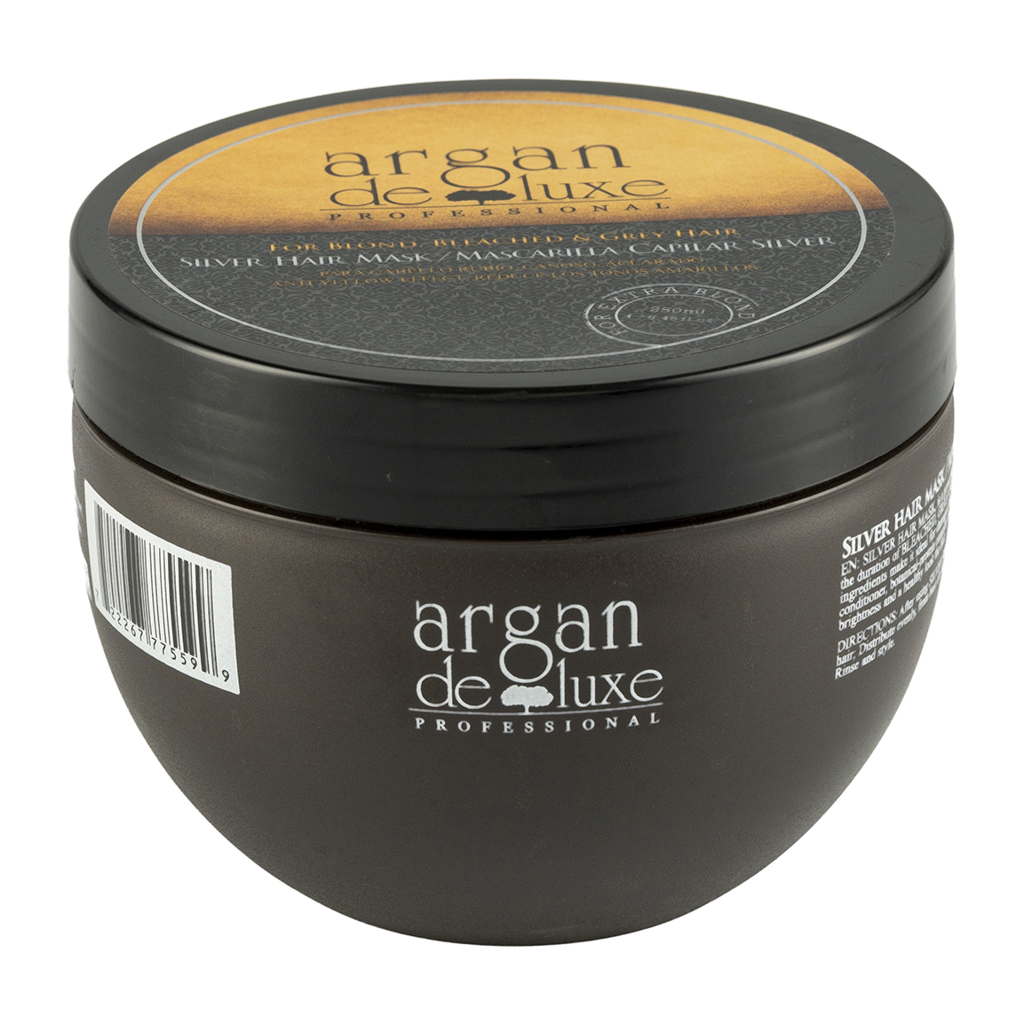 ماسک مو ضد زردی حاوی روغن آرگان مناسب مو دکلره شده حجم 250 میلی لیتر