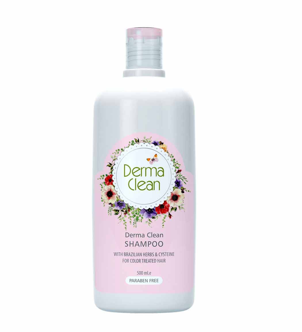 شامپو تثبیت کننده رنگ مو حاوی روغن گیاهان برزیلی و سیستئین 500 میل