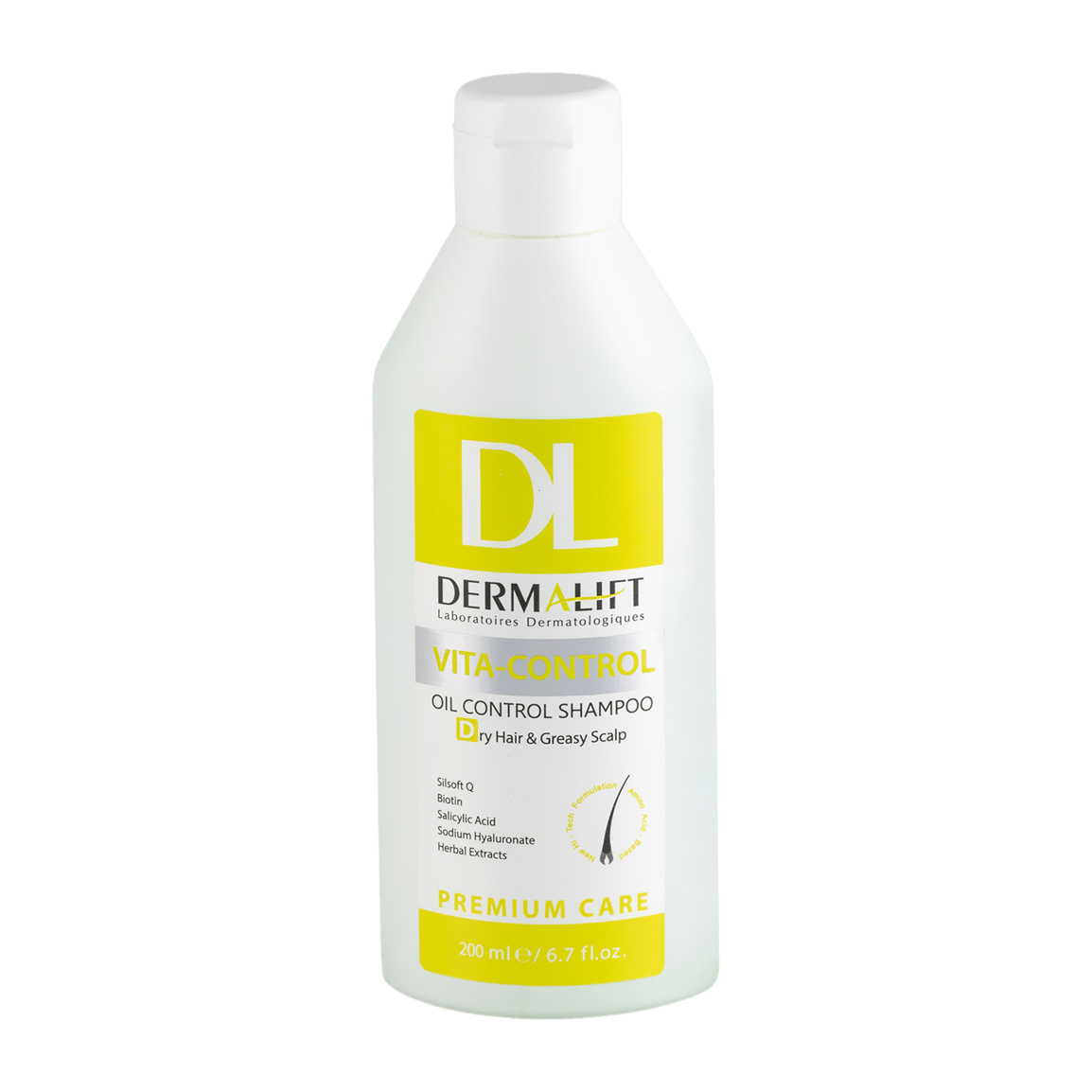 شامپو مدل Vita Control مناسب کف سر چرب و ساقه خشک حجم 200 میلی لیتر