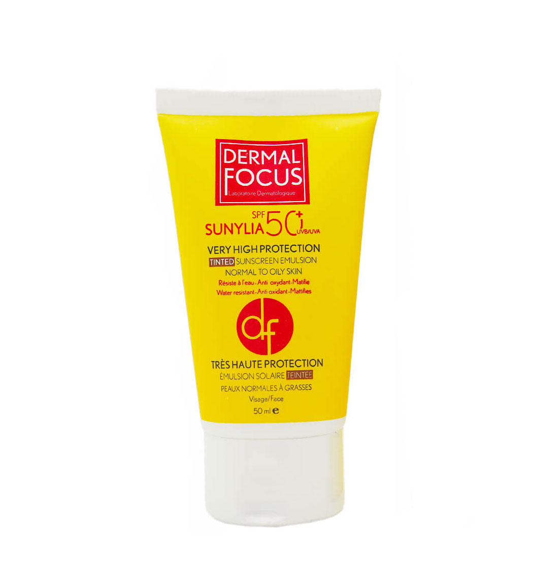 کرم ضد آفتاب رنگی مناسب پوست نرمال 50میل