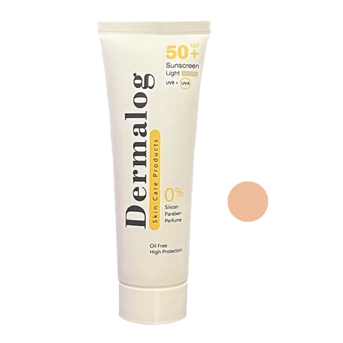 ضد آفتاب رنگی دارای SPF 50 حجم 50میل