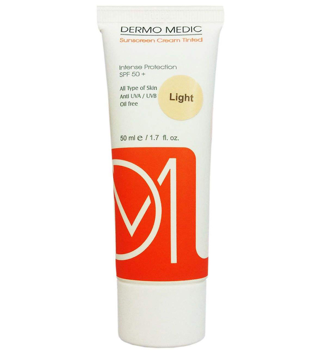 کرم ضد آفتاب رنگی 50میل