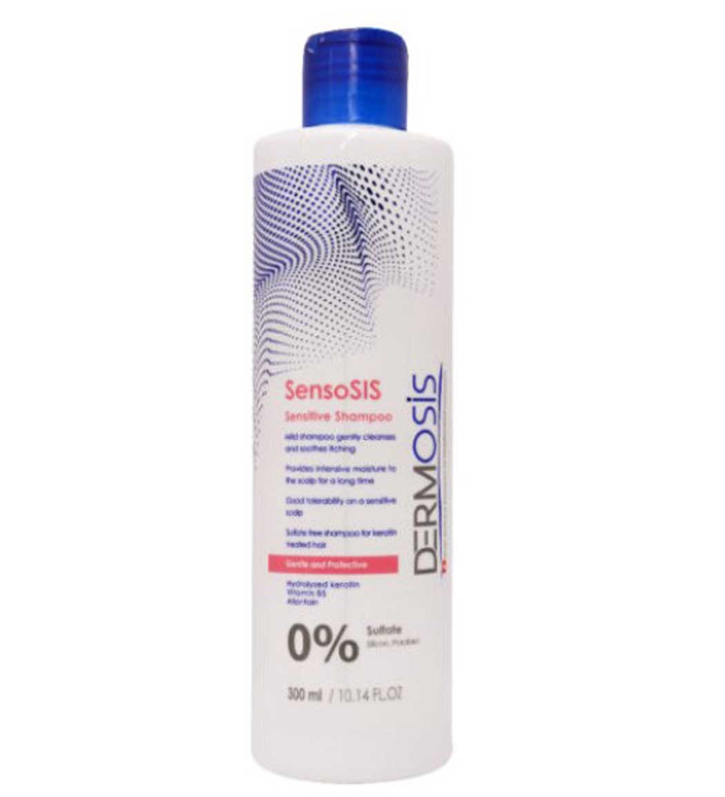 شامپو حاوی کراتین و فاقد سولفات مناسب پوست سر حساس حجم 300 میل