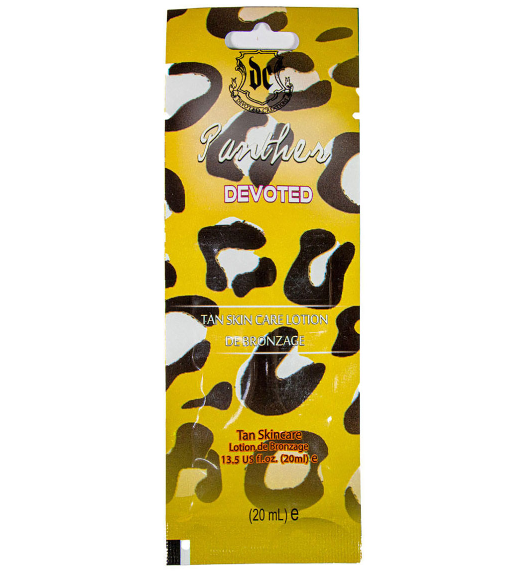 لوسیون سولاریوم یکبار مصرف مدل Panter حجم 20 میل