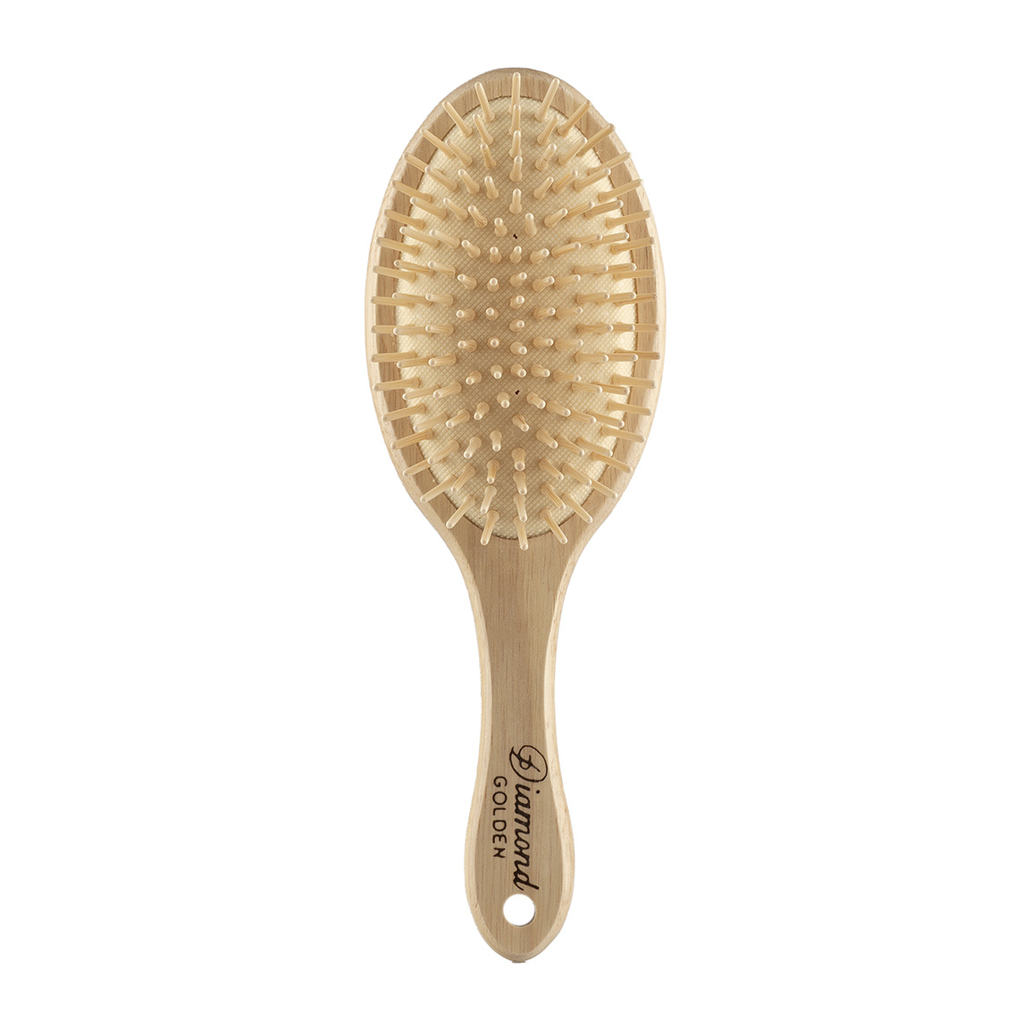 برس چوبی بامبو طرح بیضی