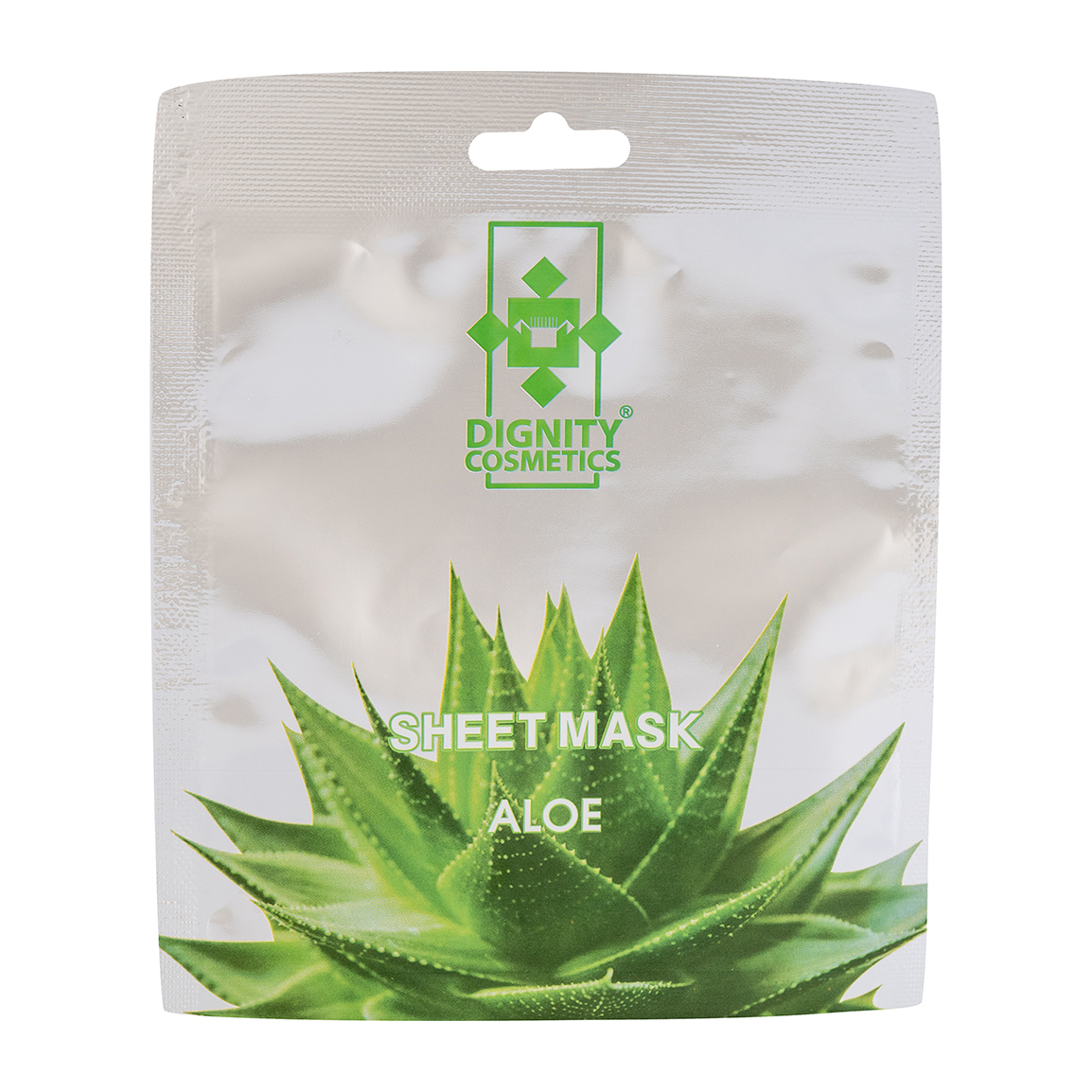 ماسک صورت نقابی حاوی عصاره آلوئه ورا مناسب پوست خشک