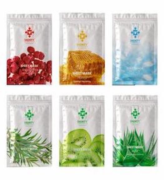 پک 2عددی هدیه ماسک صورت رندوم
