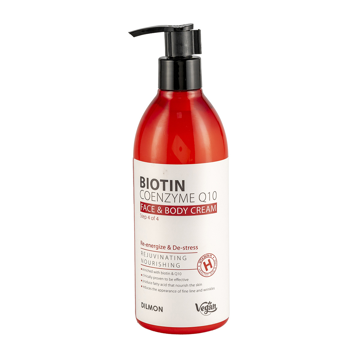 کرم مرطوب کننده دست و صورت حاوی بیوتین و کیوتن حجم 350 میلی لیتر