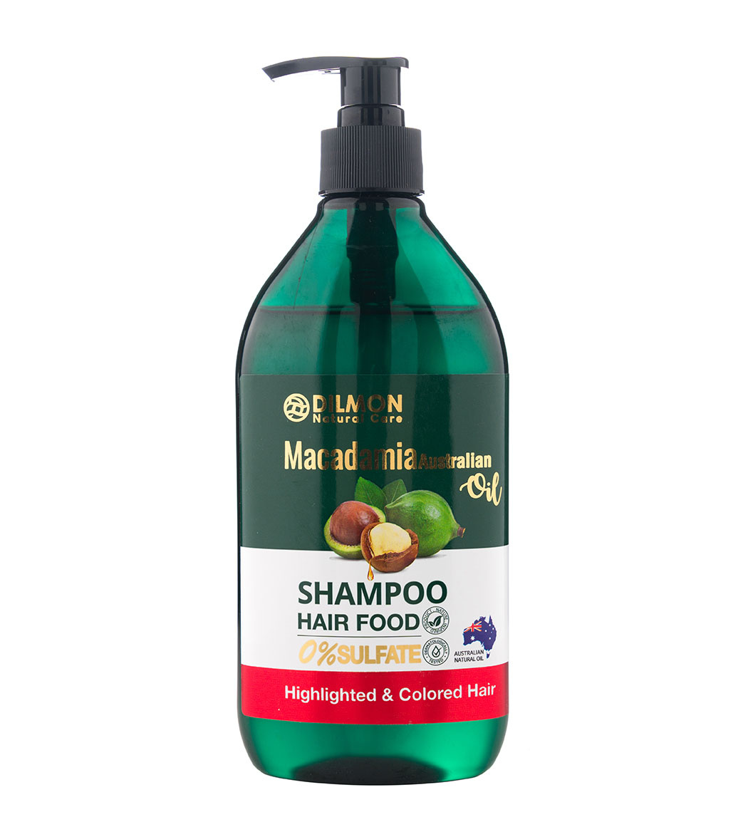 شامپو فاقد سولفات حاوی روغن ماکادمیا مناسب مو رنگ شده حجم 385 میل