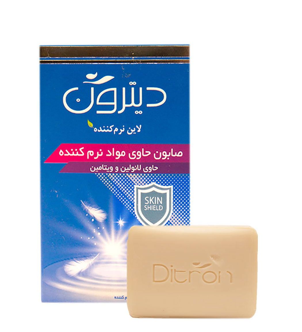 صابون حاوی 25 درصد کرم نرم کننده و ویتامین E وزن 110 گرم