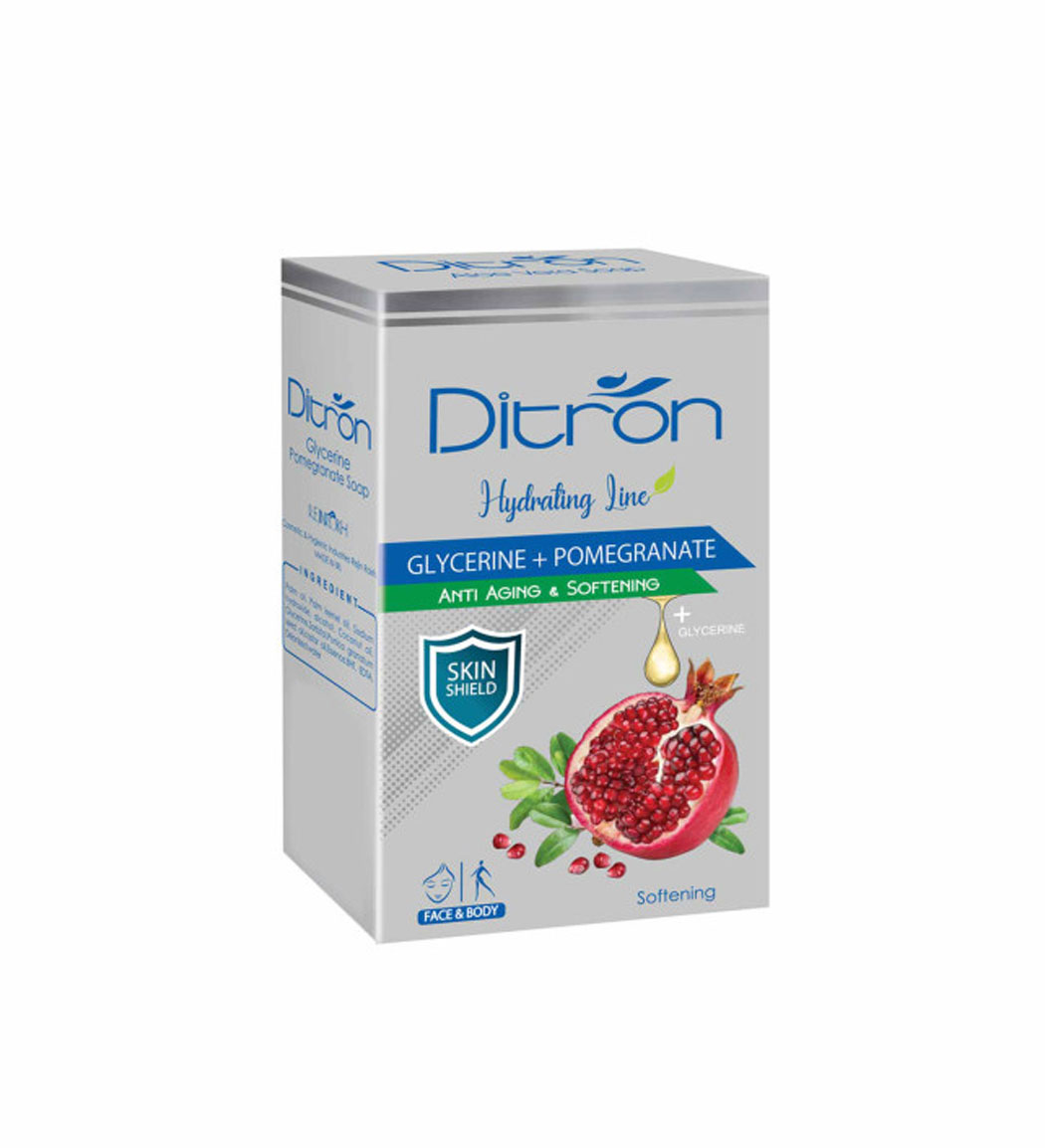 صابون حاوی گلیسیرین و عصاره انار وزن 110 گرم