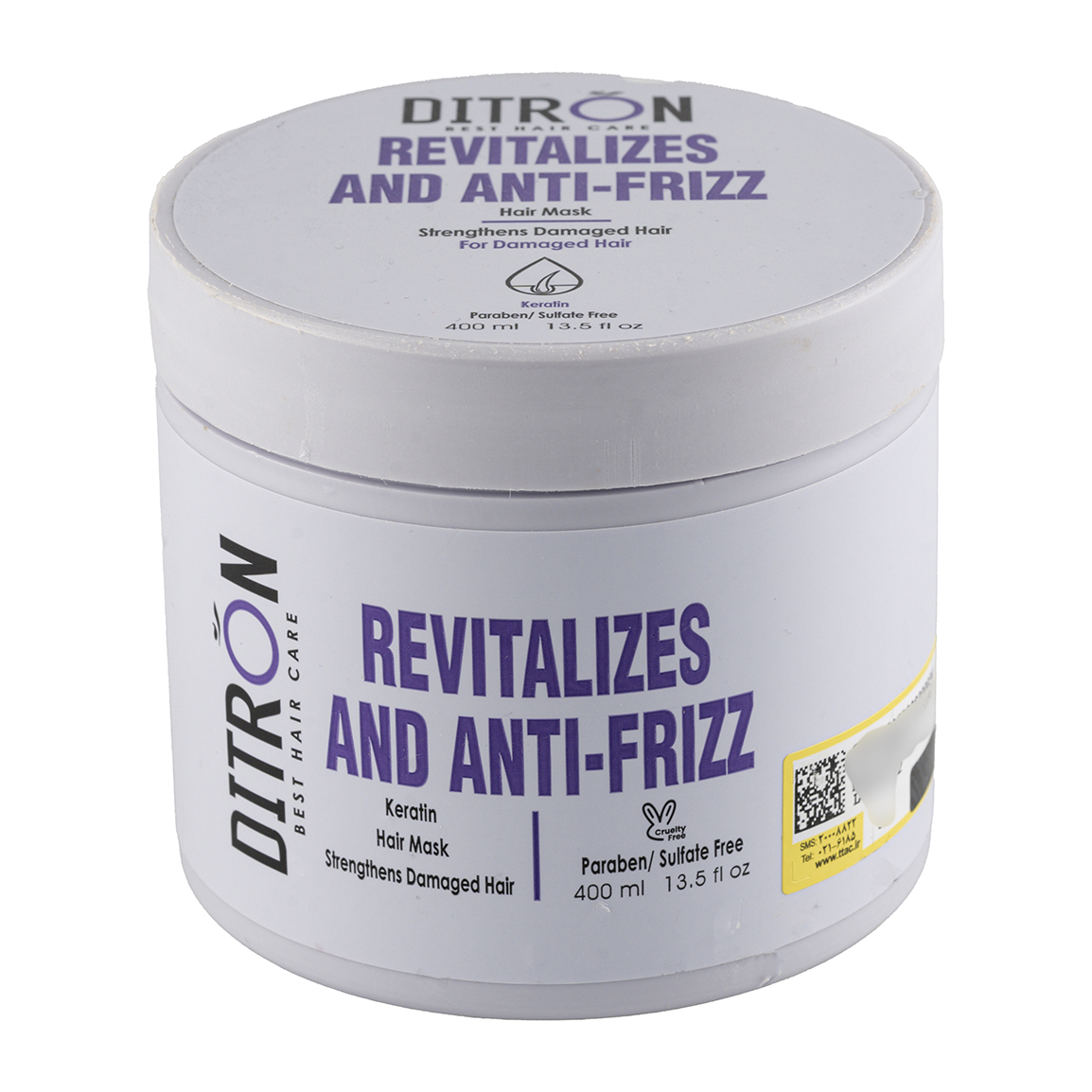 ماسک مو حرفهای کراتینه 400میل