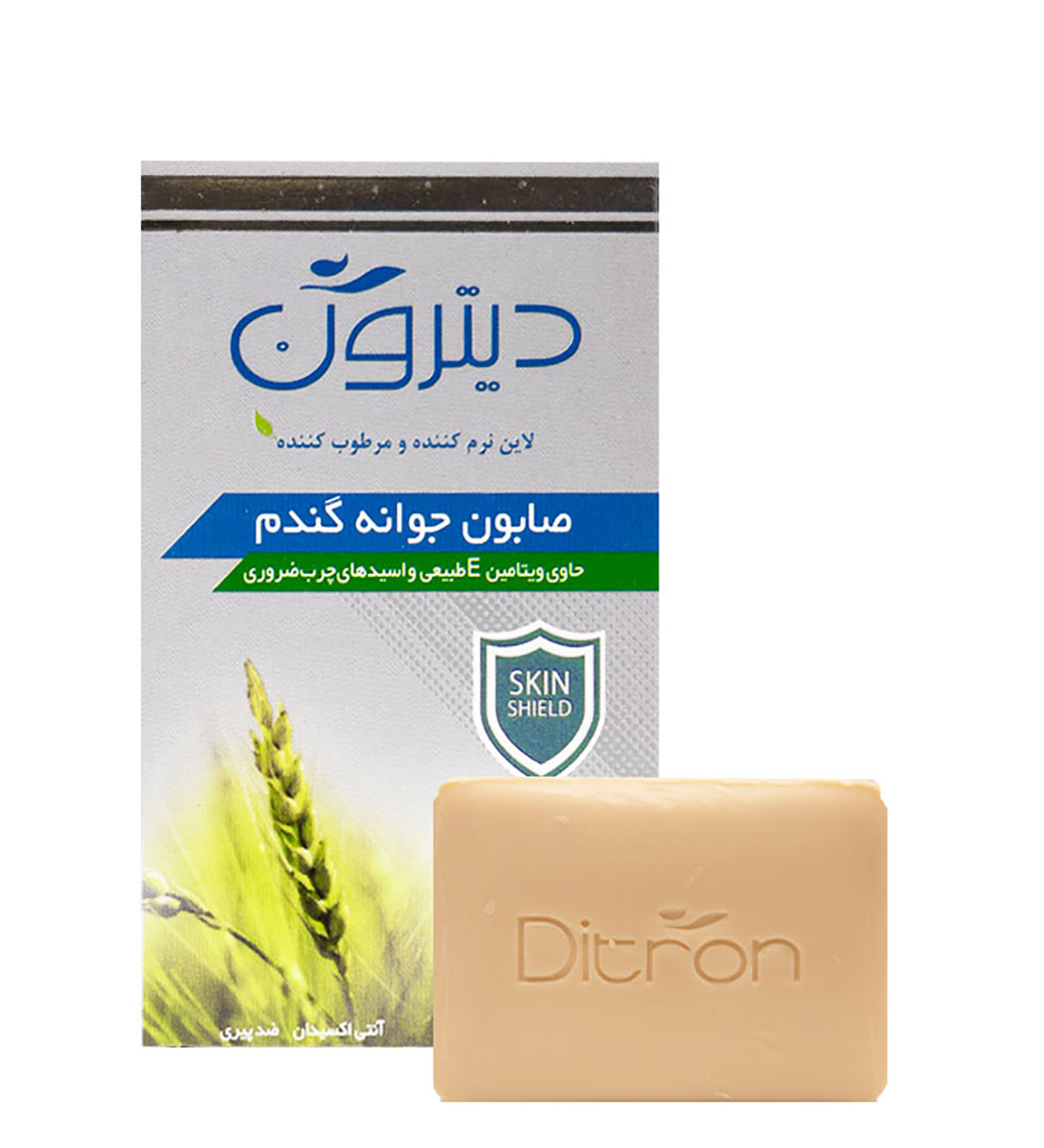 صابون حاوی عصاره جوانه گندم و ویتامین E وزن 110 گرم
