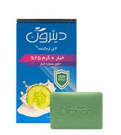 صابون کرمدار 25% عصاره خیار وزن 110 گرم