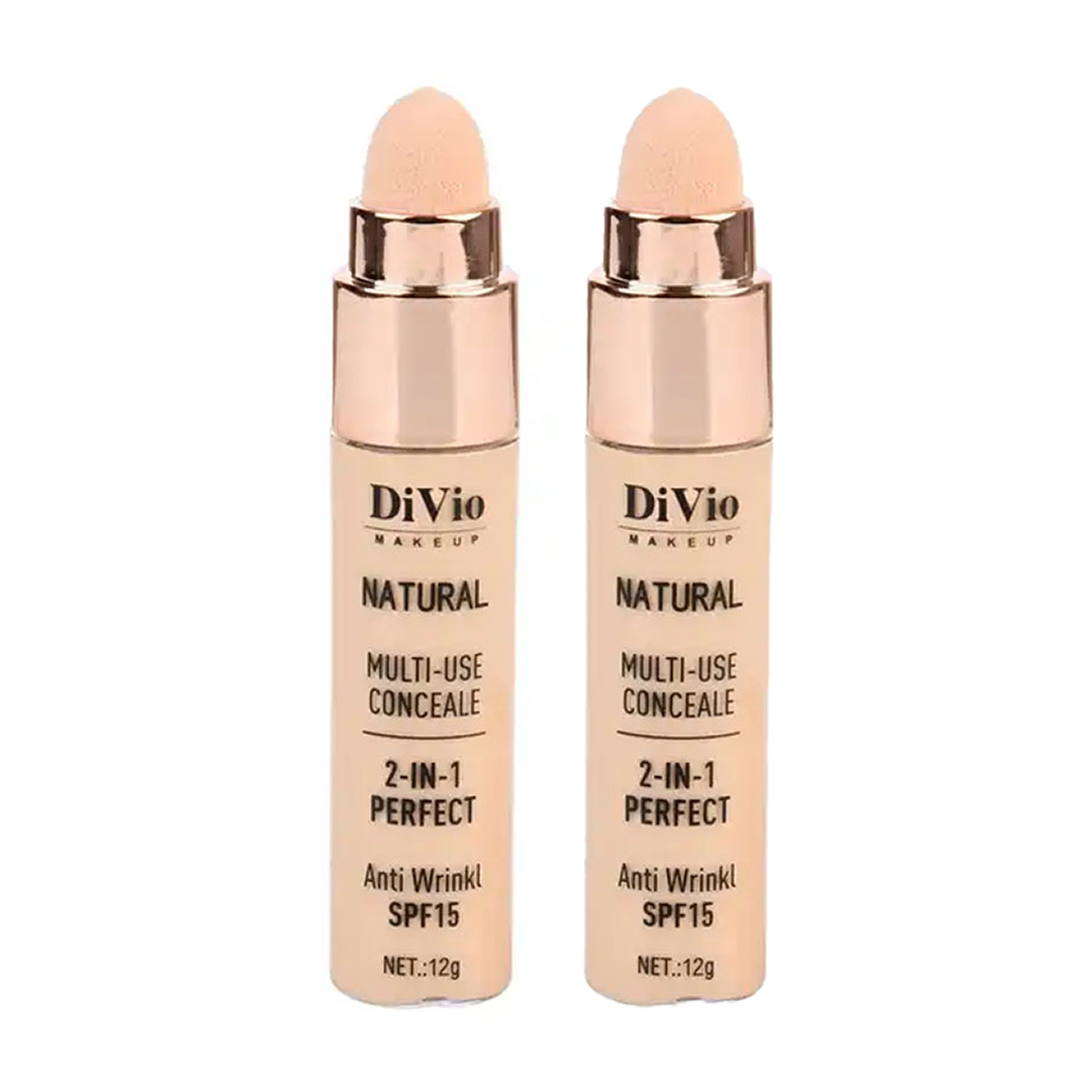 پک 2 عددی کانسیلر 2 در 1 با SPF15 شماره 04 وزن 12 گرم