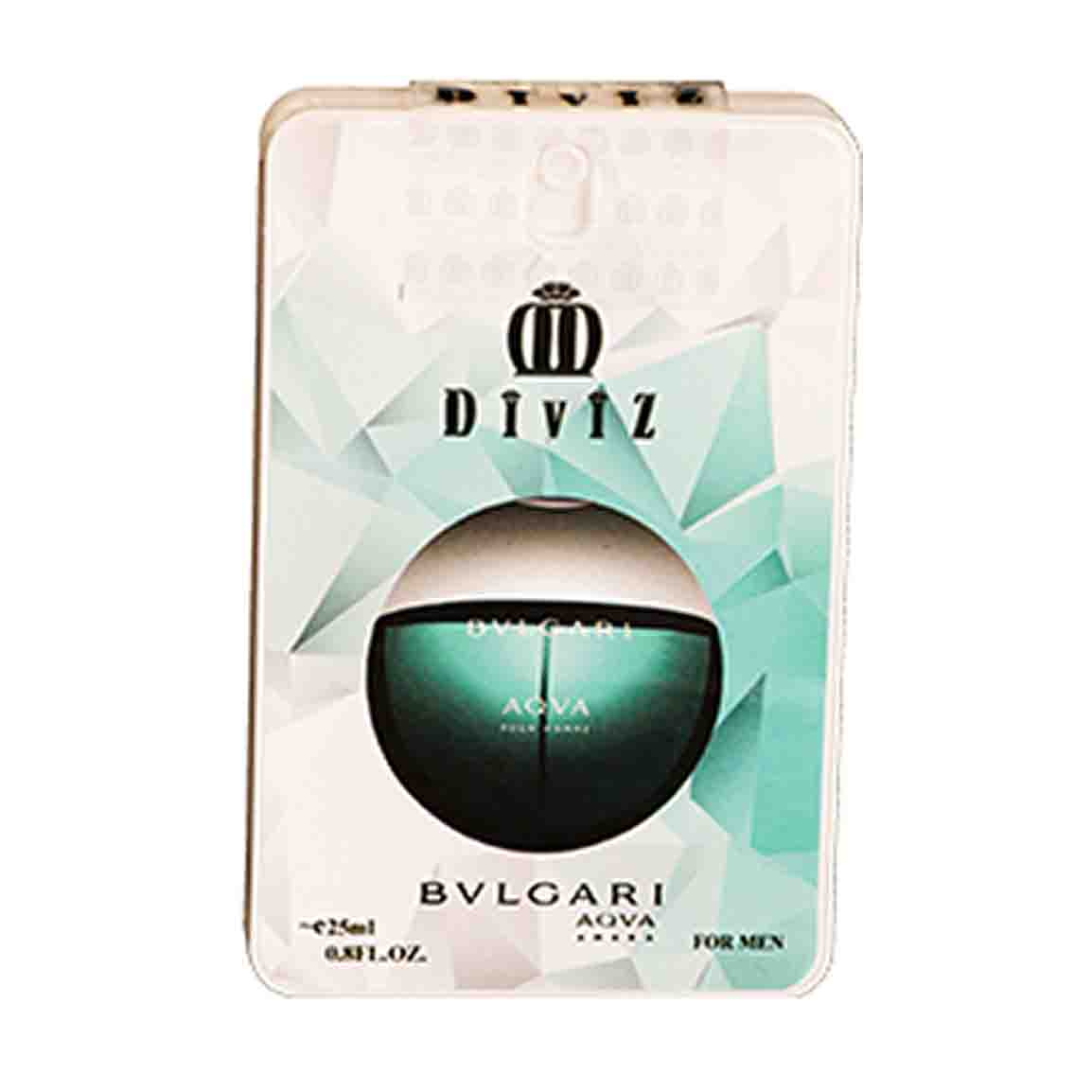 ادوپرفیوم مردانه مدل Bvlgari Aqva Pour Homme حجم 25 میلی لیتر