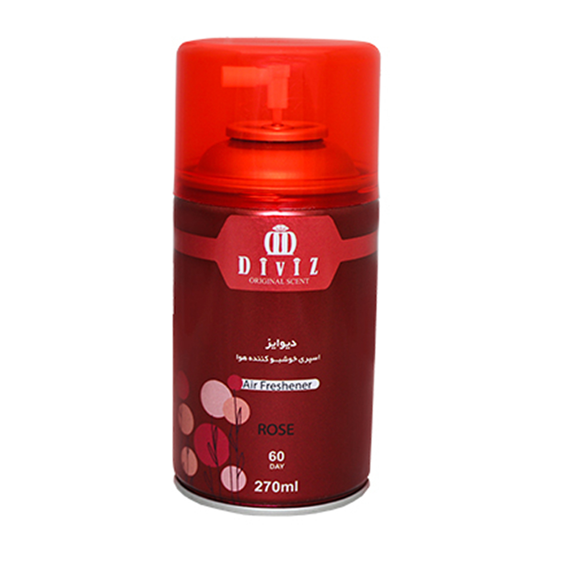 اسپری خوشبو کننده و تصفیه کننده هوا مدل Rose حجم 270 میلی لیتر
