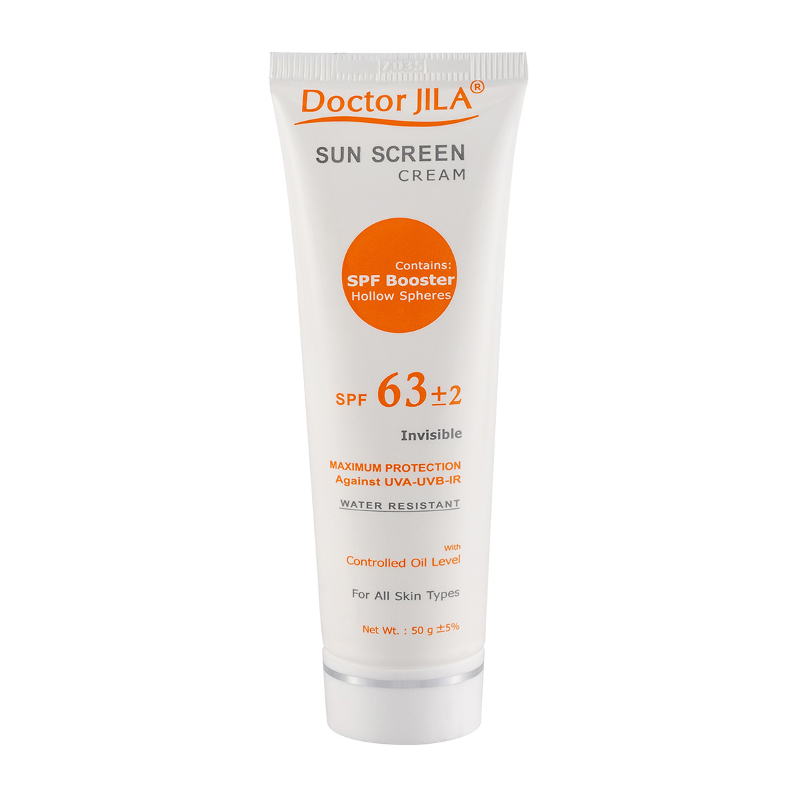 کرم ضد آفتاب اس پی اف 63  بدون رنگ