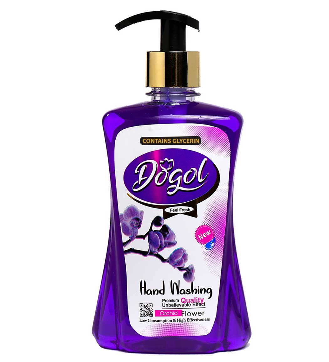 مایع دستشویی درب طلایی با رایحه ارکیده 500میل