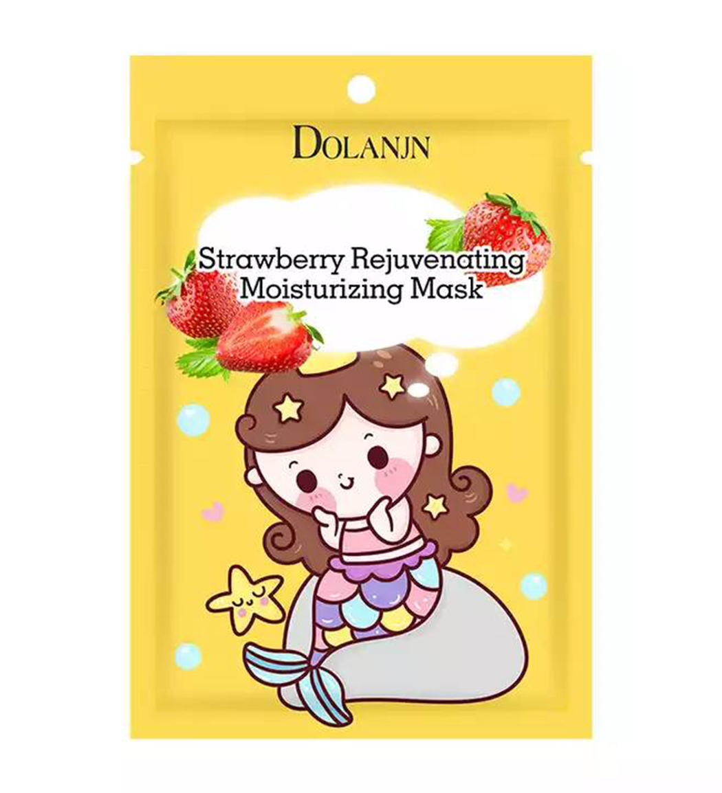 ماسک ورقه ای صورت عصاره توت فرنگی