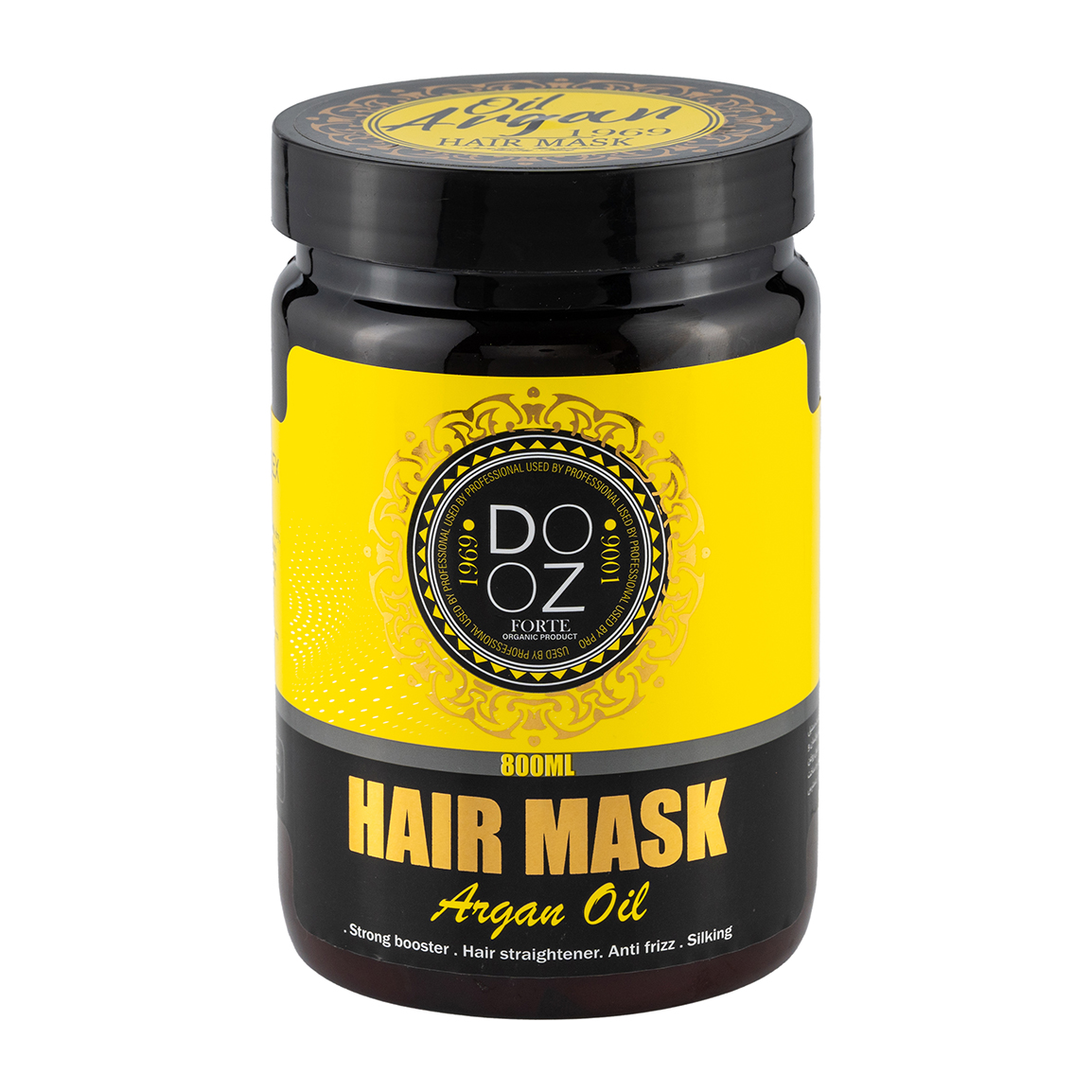ماسک مو داخل حمام حاوی روغن آرگان فاقد سولفات حجم 800 میلی لیتر