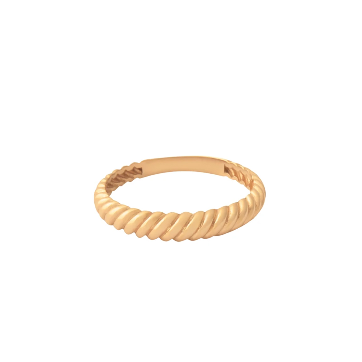 انگشتر طلا مدل آوین سایز متوسط