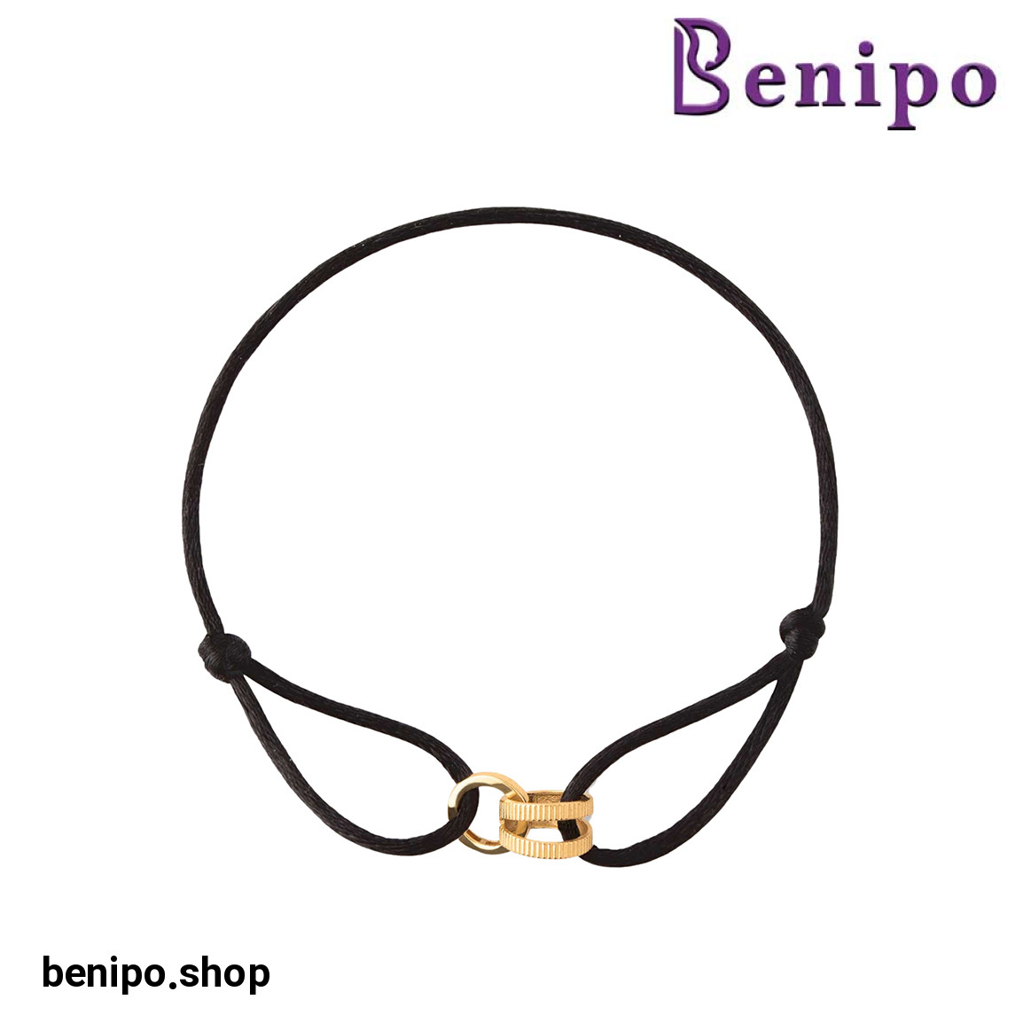 دستبند طلا مدل تعهد مردانه